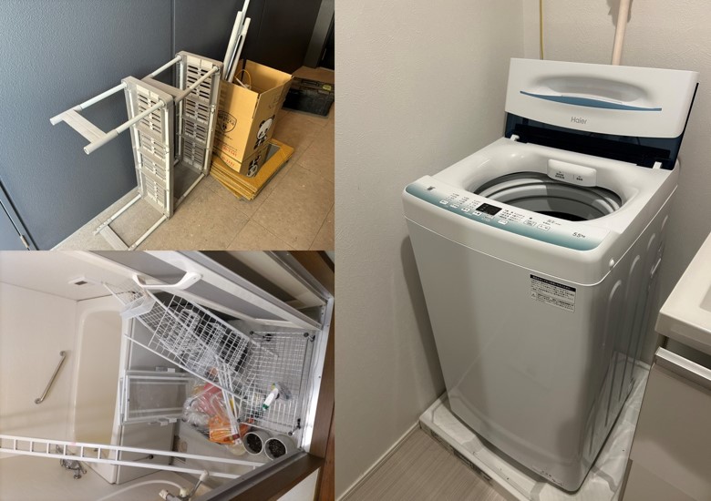 知多市Y様の引越しゴミや廃品の処分画像